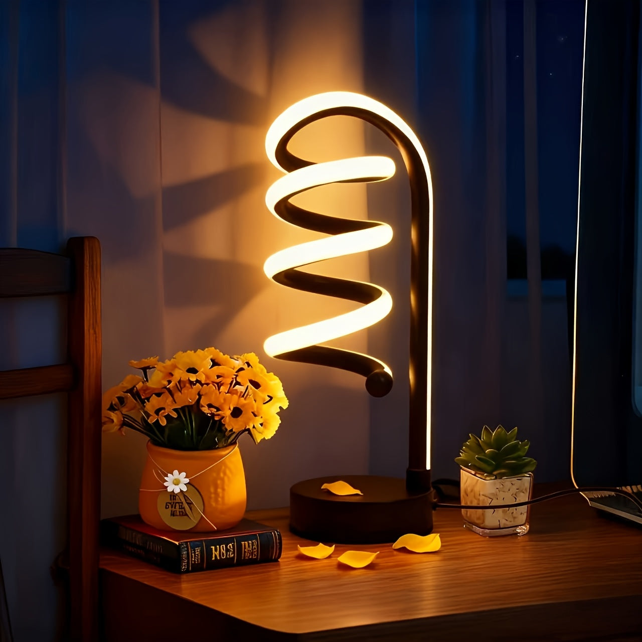 Vintagy Spiral Lamp