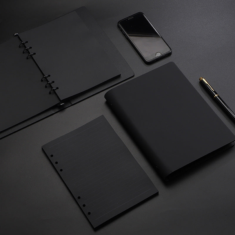 Black Paper Notebook
